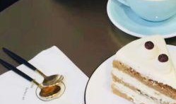 吃瓜群众咖啡蛋糕礼物,咖啡蛋糕，甜蜜滋味尽享人生