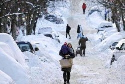 暴风雪吃瓜群众,见证冬日狂欢