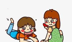 小孩子吃瓜群众搞笑