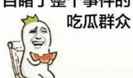 机智吃瓜群众比心表情包